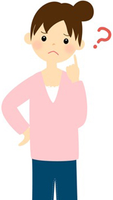 疑問の女性